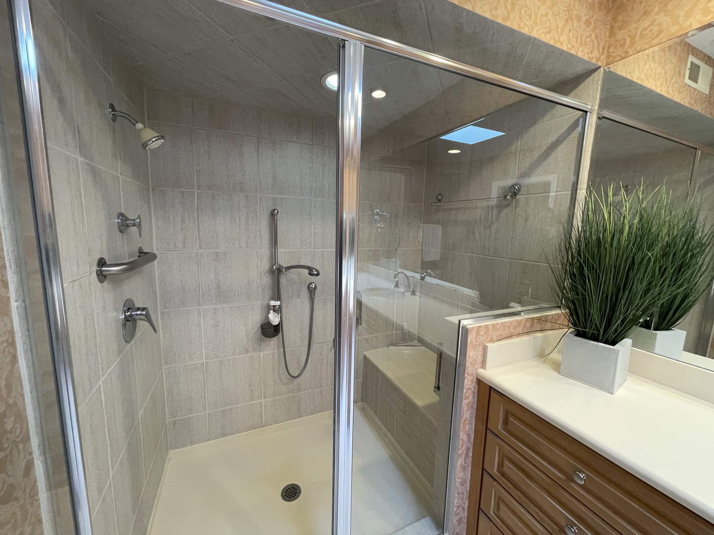 1119 Deerfield Road Deerfield, IL 60015 - Photo 21 of 30 a bathroom with a sink and shower