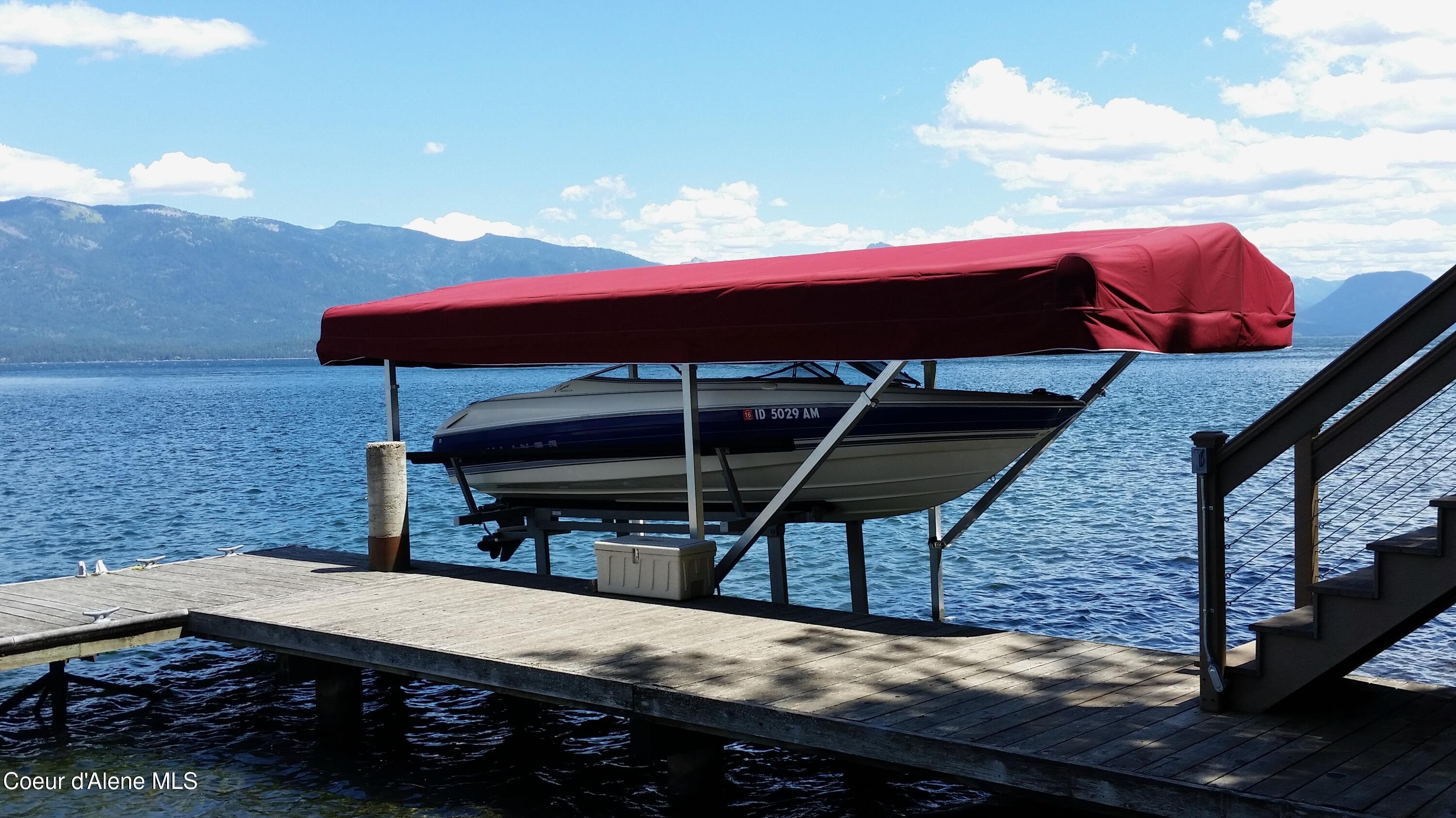 511 South Camp Bay Road Sagle, ID 83860 - Photo 58 of 64 41. boat on lift
