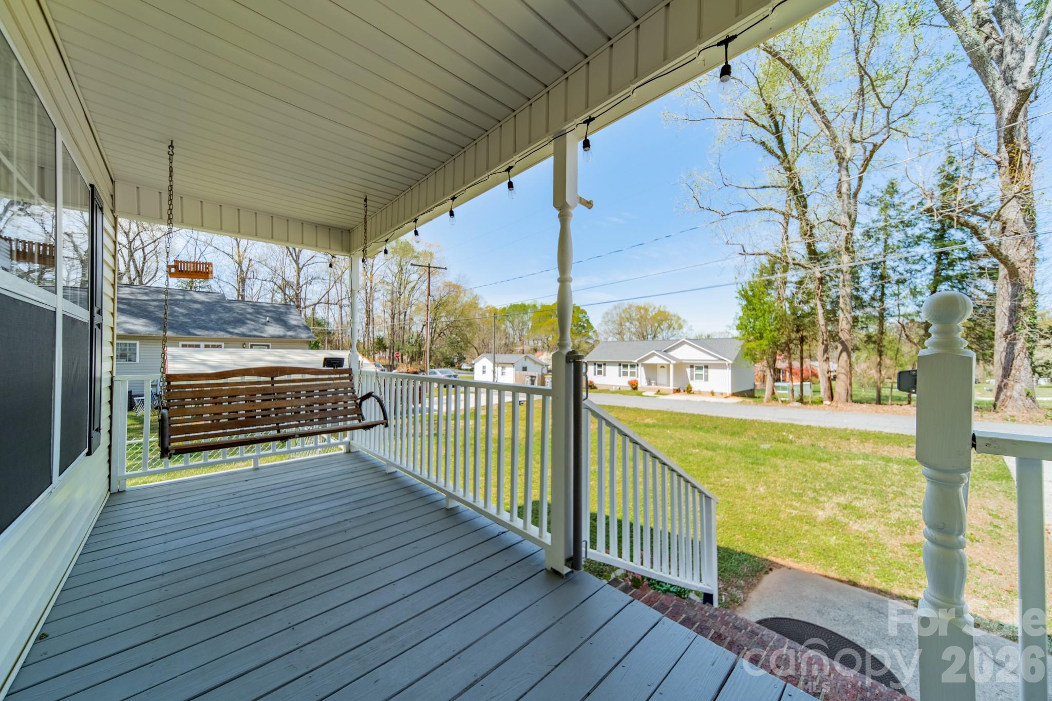 1015 South Walnut Street Kannapolis, NC 28081 - Photo 1 of 19 a view of balcony with hardwood