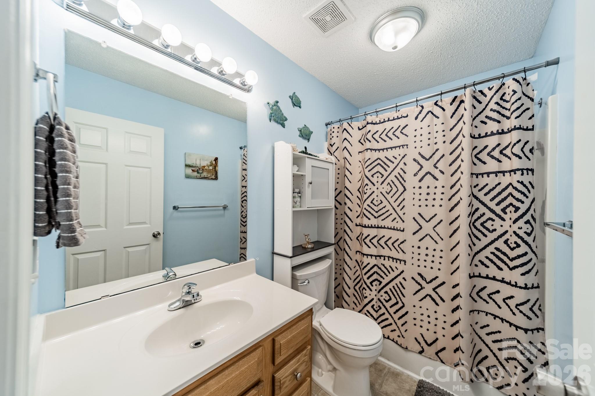 1015 South Walnut Street Kannapolis, NC 28081 - Photo 15 of 19 a bathroom with a sink toilet and shower