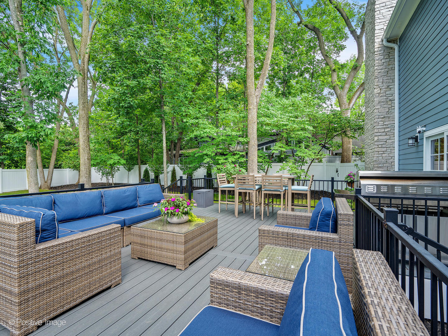 1150 Highland Avenue Lake Forest, IL 60045 - Photo 55 of 63 a view of a patio with couches chairs and wooden floor