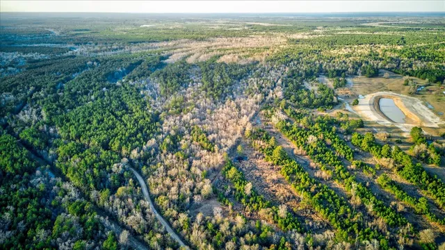 a view of city and ocean