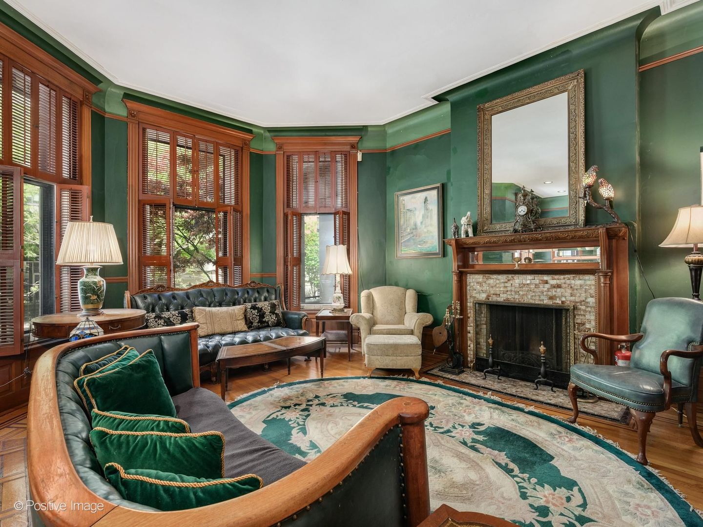 33 East Division Street Chicago, IL 60611 - Photo 5 of 34 a living room with furniture and a fireplace