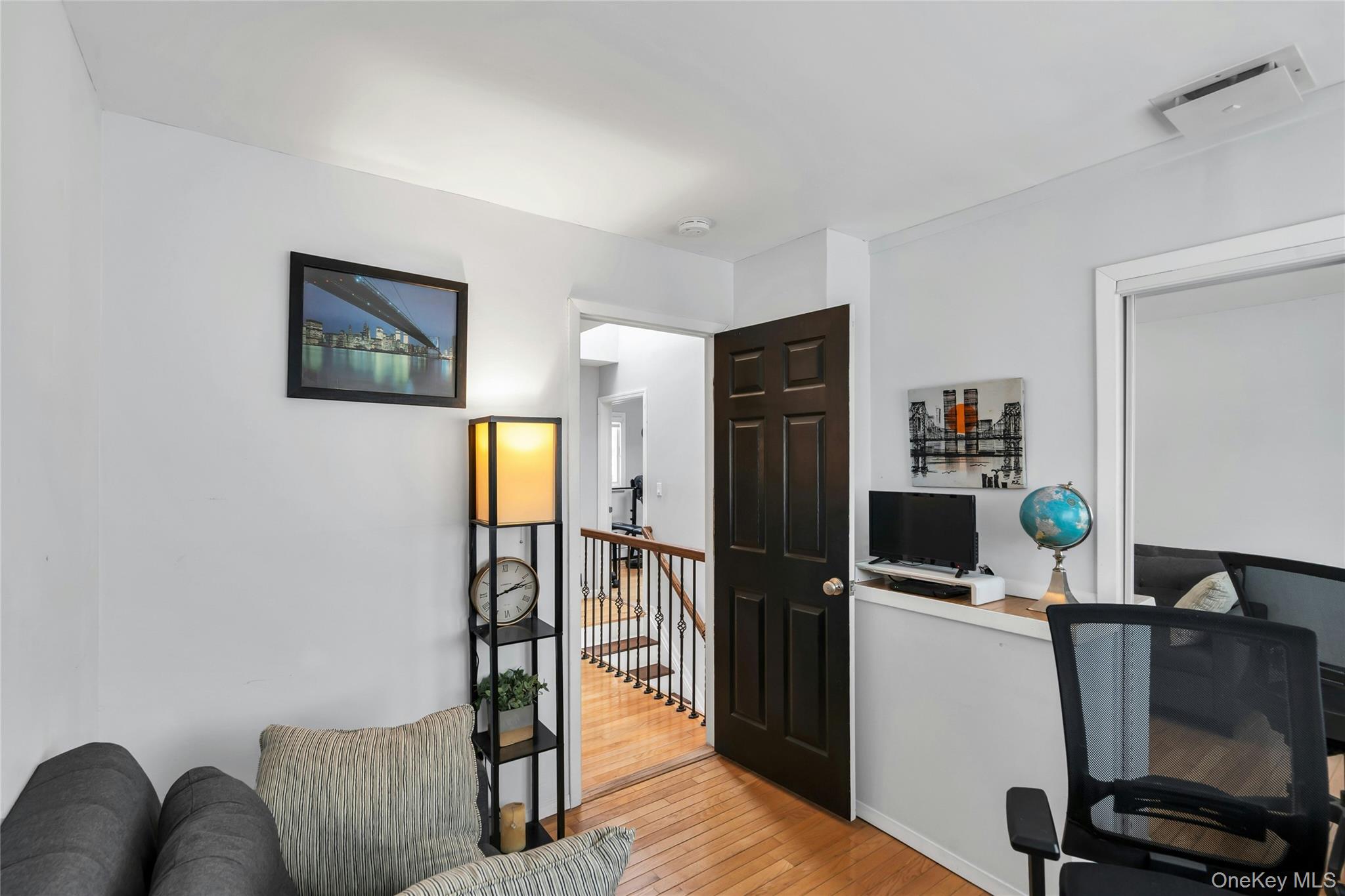 54 Valleywood Road Commack, NY 11725 - Photo 20 of 33 a view of a workspace with furniture and a workspace