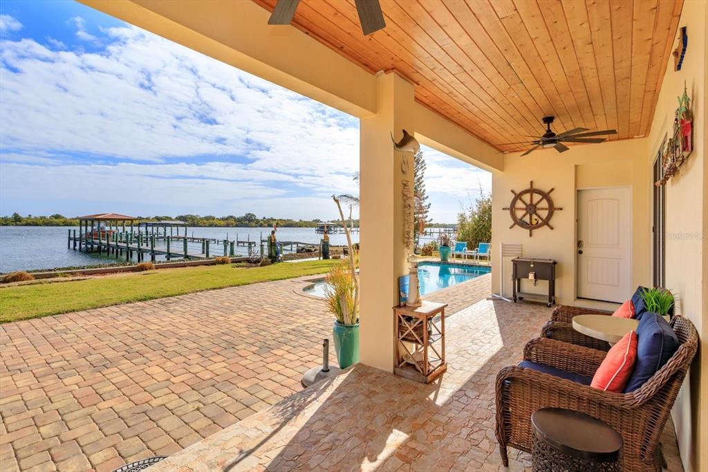 1201 South Riverside Drive Edgewater, FL 32132 - Photo 34 of 47 a view of swimming pool with seating space