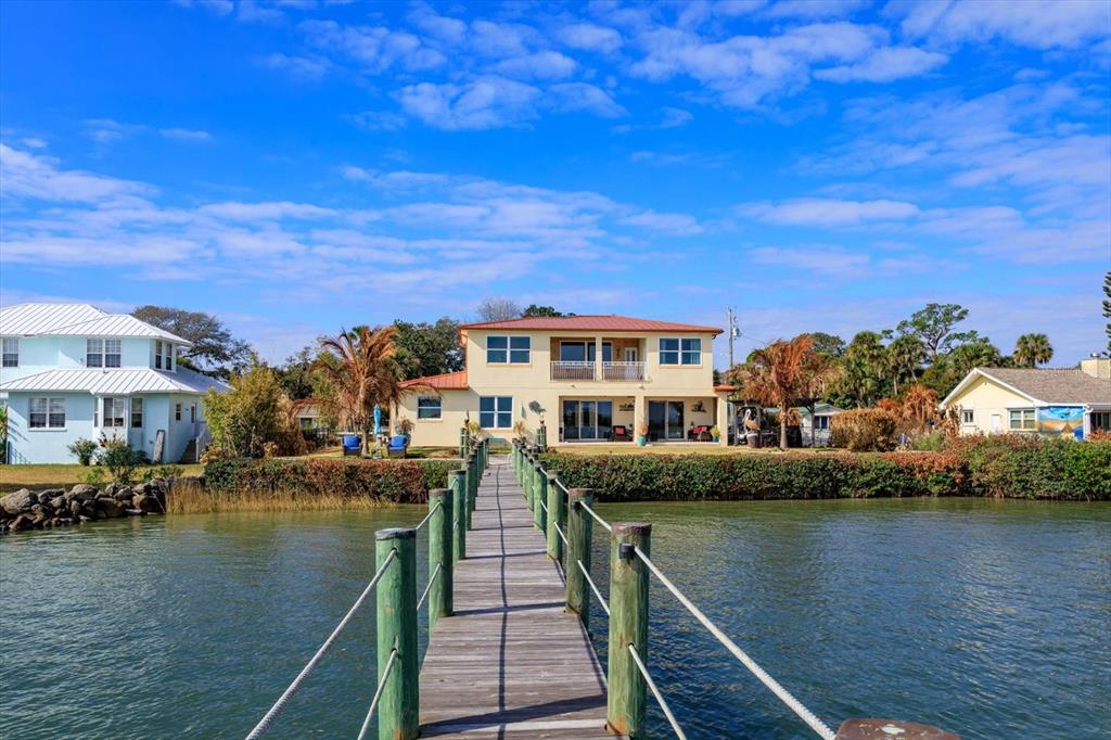 1201 South Riverside Drive Edgewater, FL 32132 - Photo 47 of 47 a view of residential houses with outdoor space and lake view