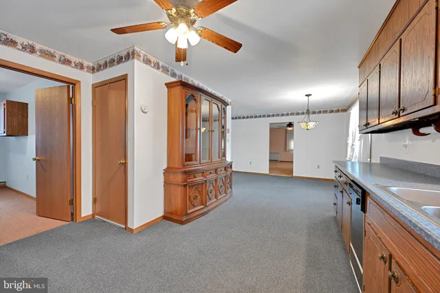 a view of a storage & utility room