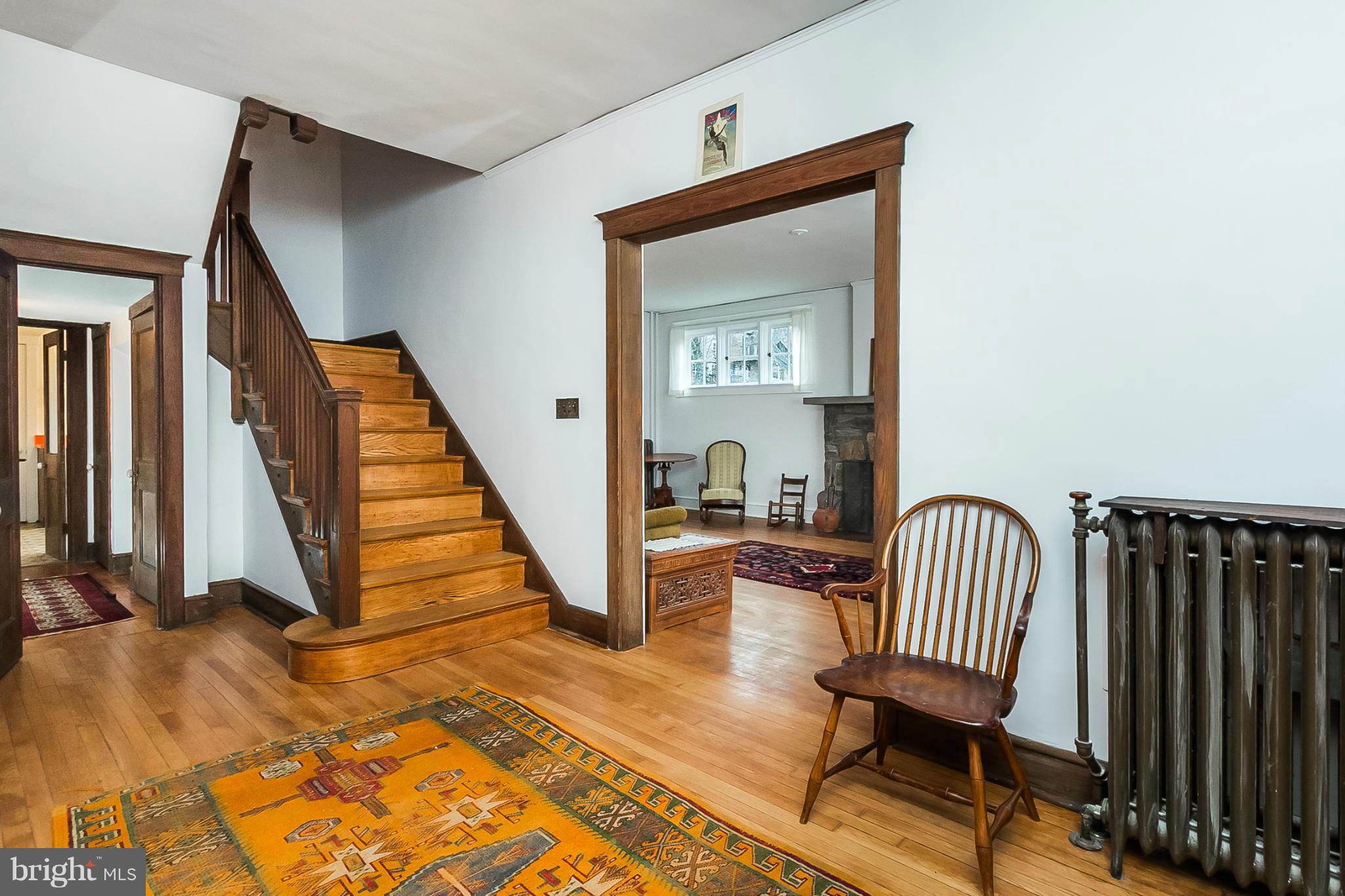4709 Keswick Road Baltimore, MD 21210 - Photo 4 of 30 a view of a hallway with wooden floor and furniture