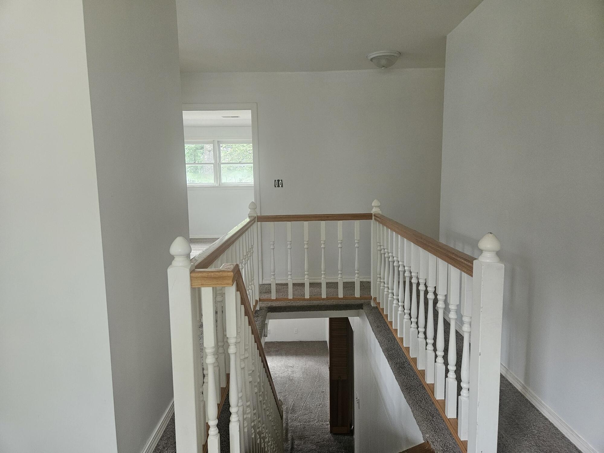 683 Waverly Road La Porte, IN 46350 - Photo 31 of 54 a view of staircase with railing and white walls