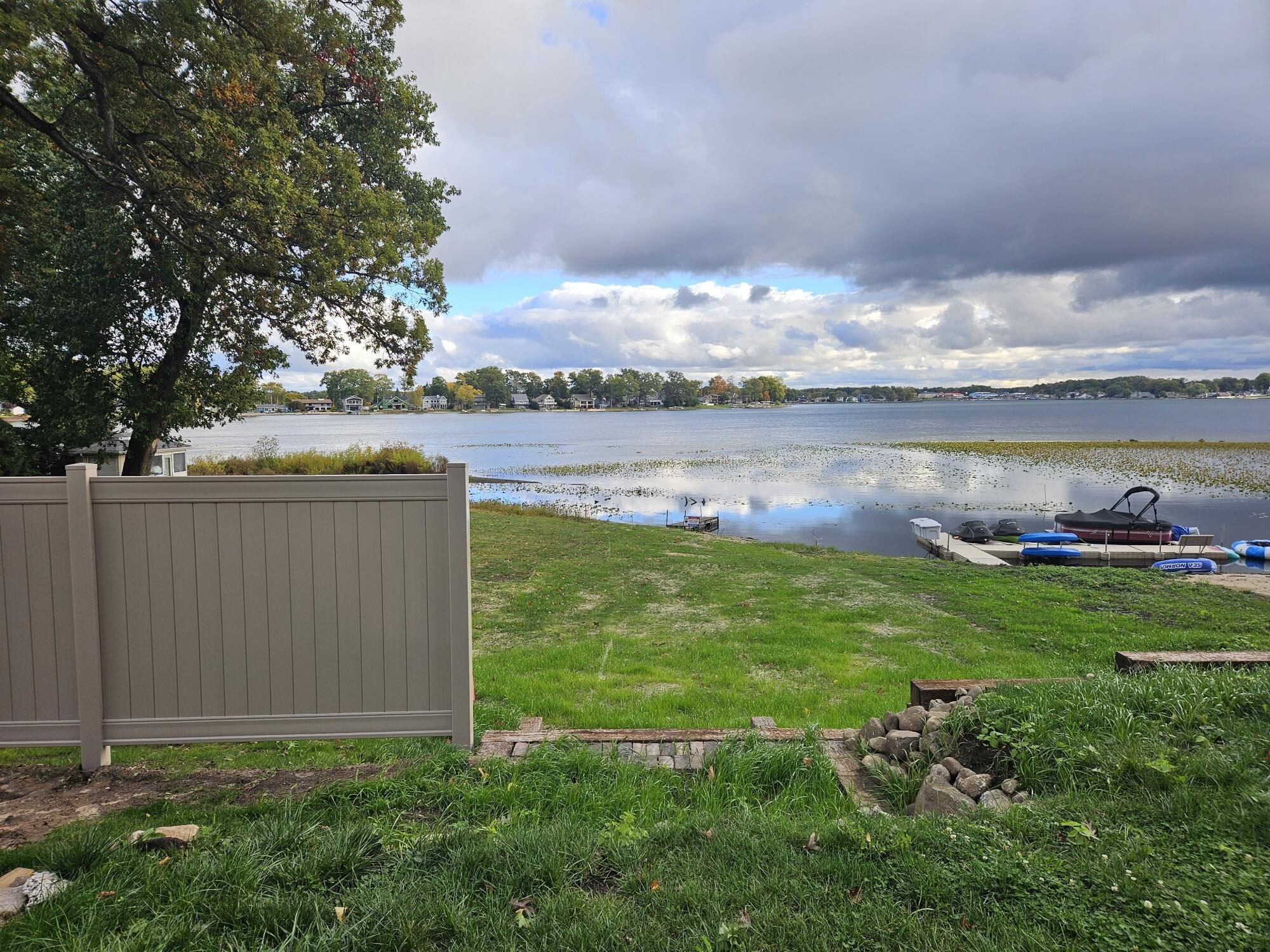 683 Waverly Road La Porte, IN 46350 - Photo 46 of 54 a view of a lake from a yard