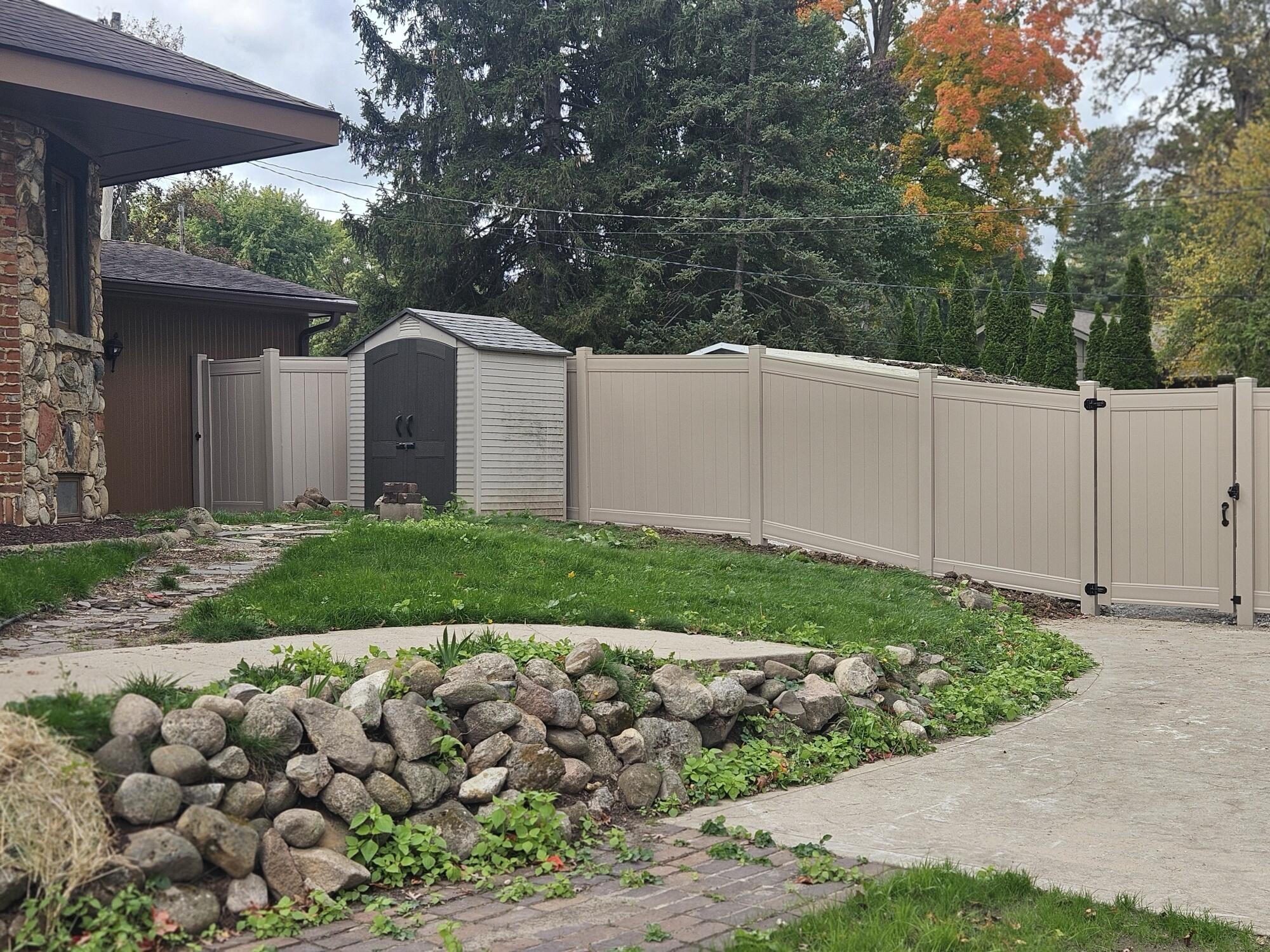 683 Waverly Road La Porte, IN 46350 - Photo 54 of 54 a view of a yard with wooden fence