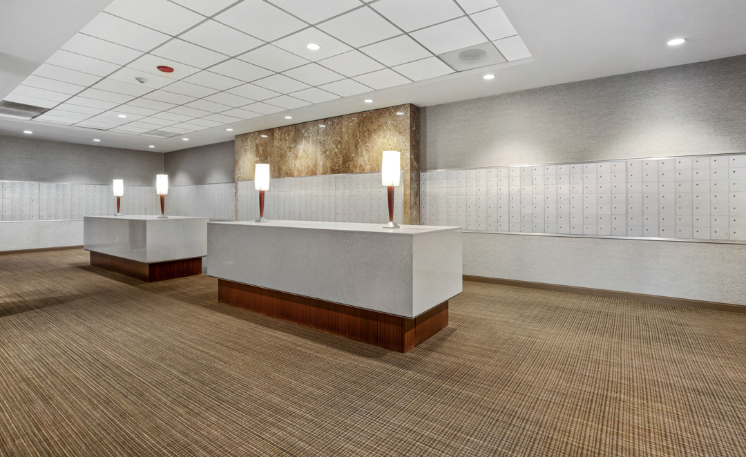 655 West Irving Park Road, Unit 3708 Chicago, IL 60613 - Photo 36 of 55 a large room with lots of counter space and a wooden floors