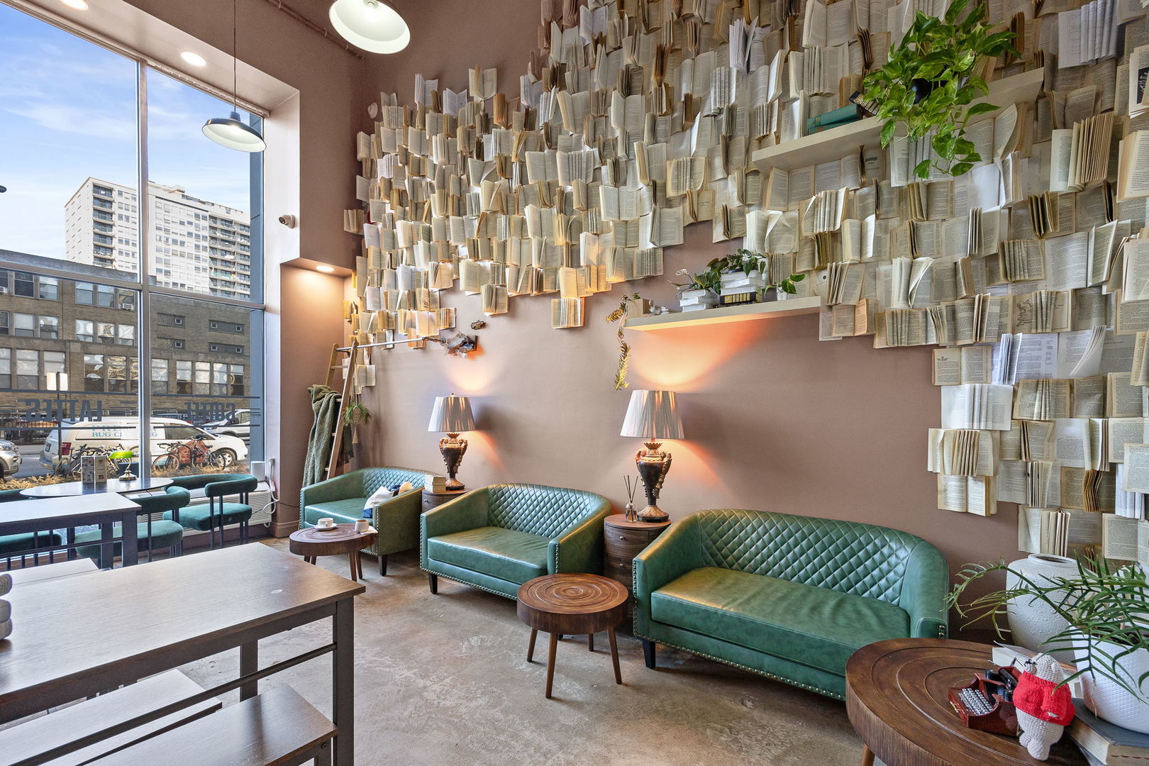 655 West Irving Park Road, Unit 3708 Chicago, IL 60613 - Photo 43 of 55 a backyard of a house with sofas and a couch