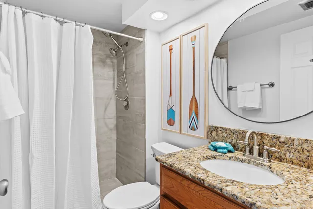 a view of a city with tall buildings