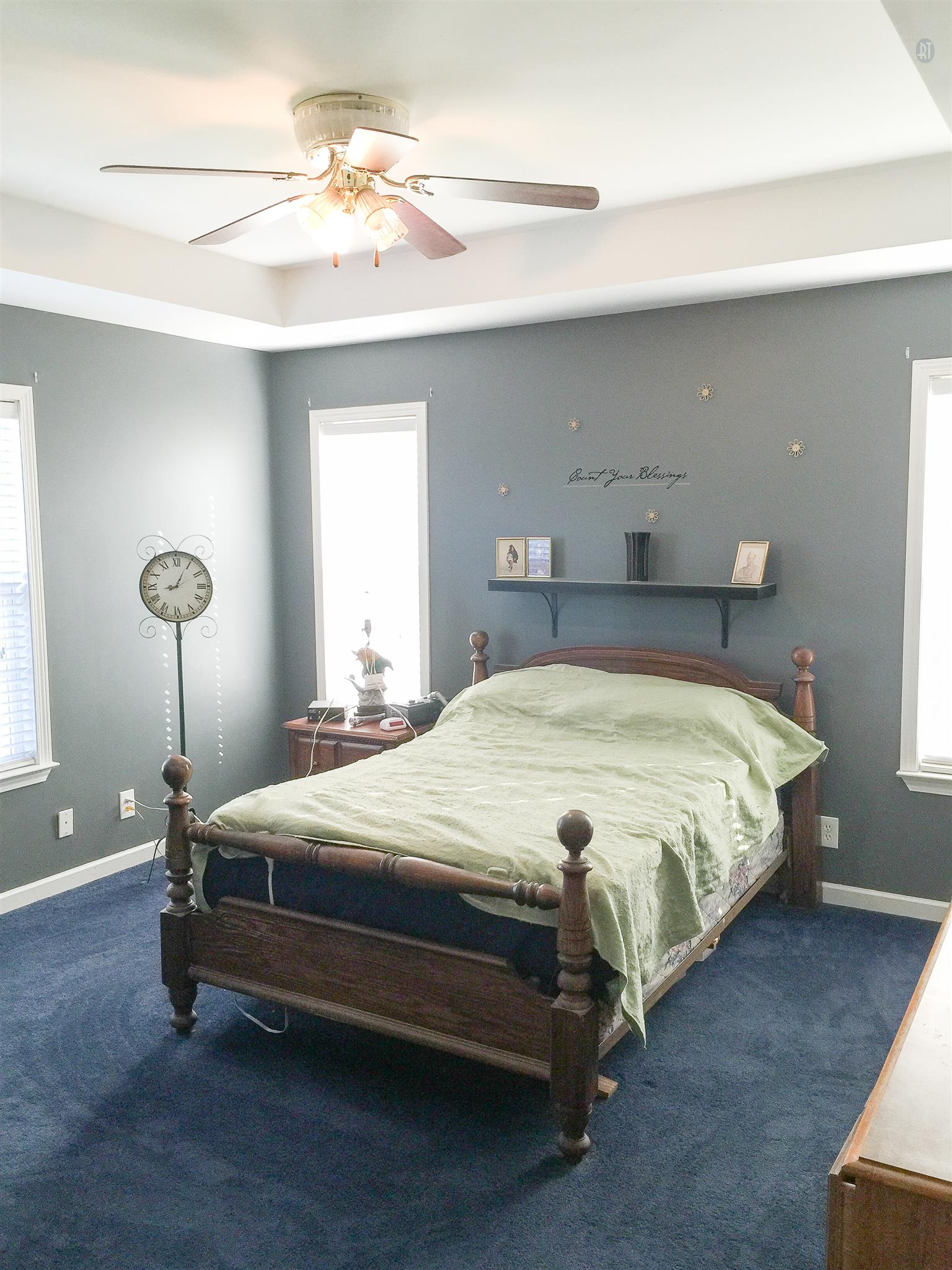 276 Cemetery Road Bell Buckle, TN 37020 - Photo 8 of 21 MASTER BEDROOM