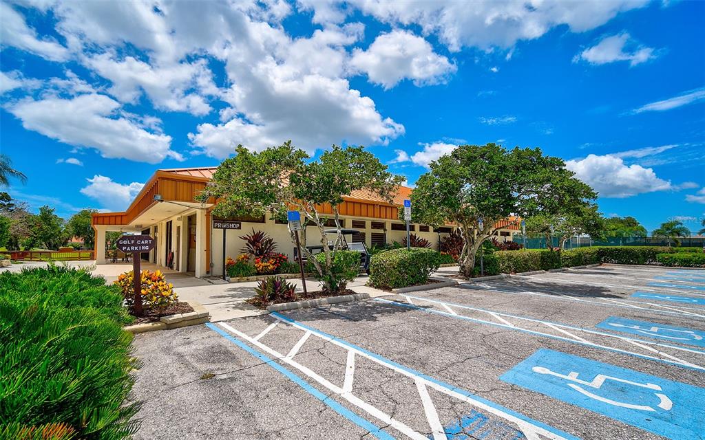 4115 Putter Place, Unit 4115 Bradenton, FL 34203 - Photo 43 of 65 a front view of a house with a garden