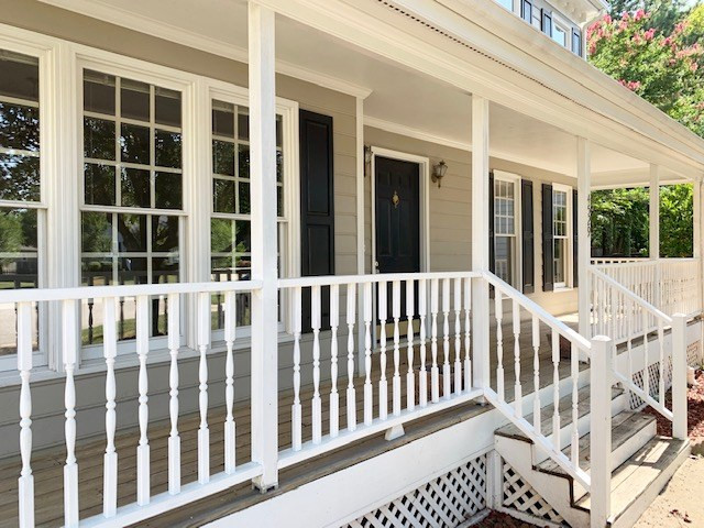 4529 Birmingham Way Raleigh, NC 27604 - Photo 3 of 26 Enjoy morning coffee, evening beverages or simply add a rocking chair - or several! - to the lovely wide front porch. Front porch