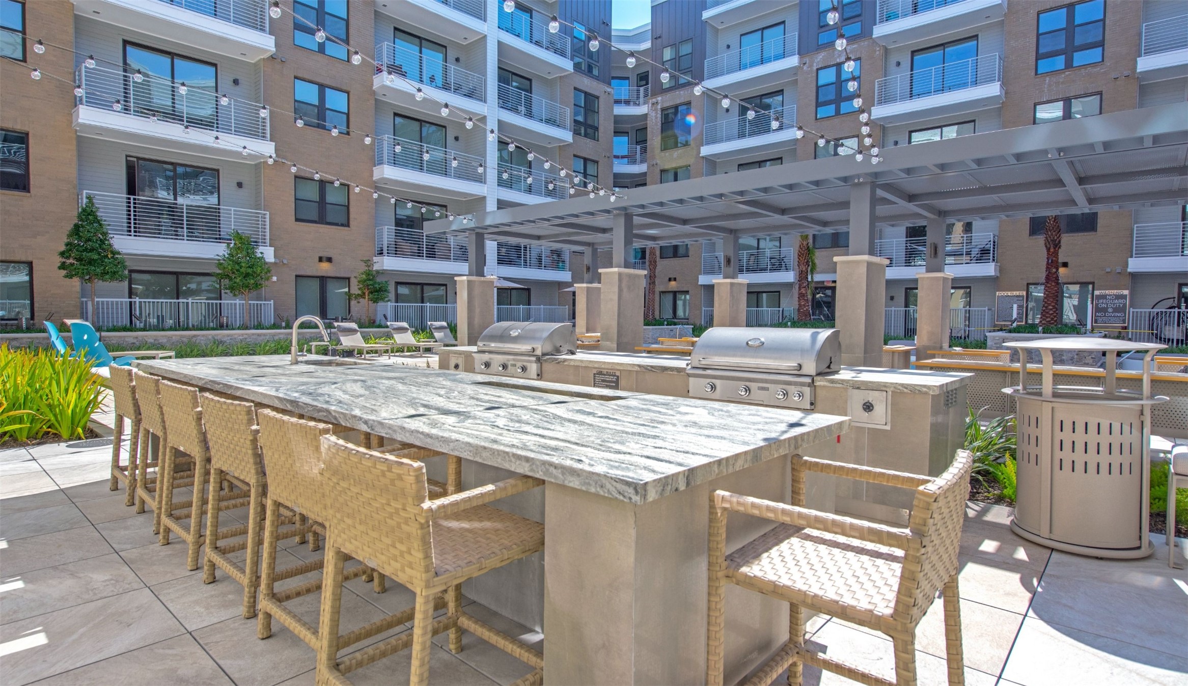 3636 West Dallas Street, Unit 511 Houston, TX 77019 - Photo 14 of 40 a view of an outdoor space with seating area