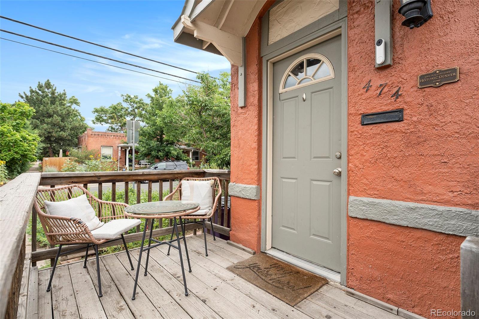 474 Inca Street Denver, CO 80204 - Photo 10 of 15 a view of a balcony with furniture and a window