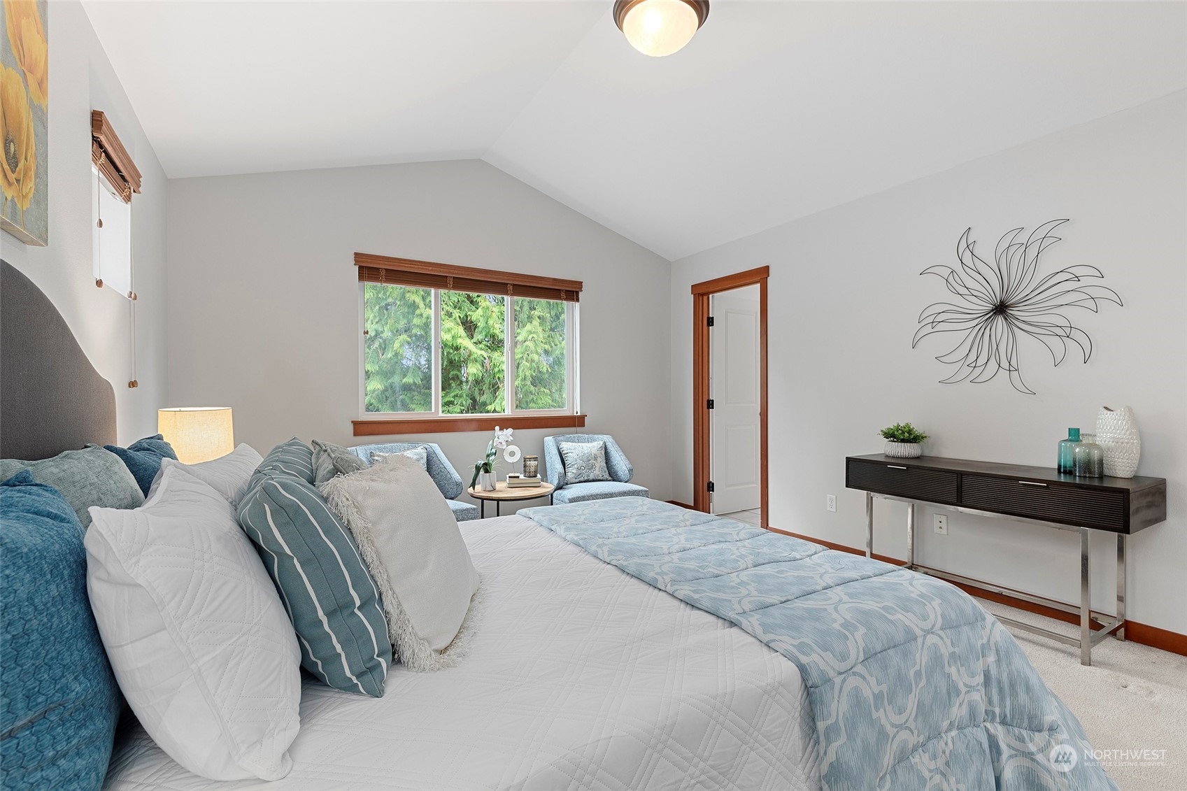 4518 147th Place Southeast Bothell, WA 98012 - Photo 21 of 36 a bedroom with bed and a window