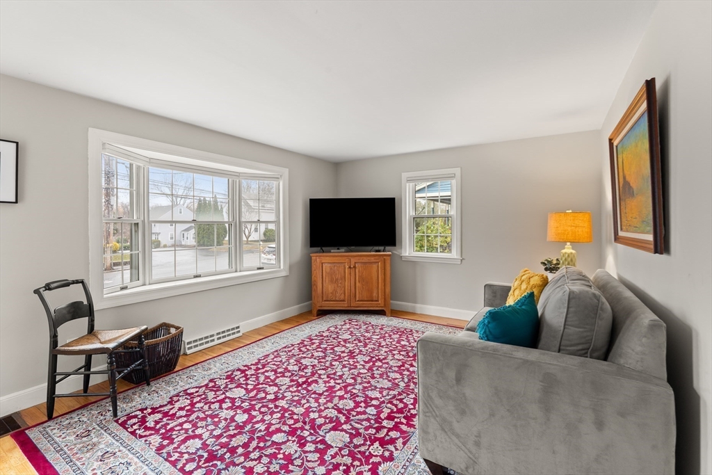 72 Village Street Marblehead, MA 01945 - Photo 3 of 22 a living room with furniture and a flat screen tv