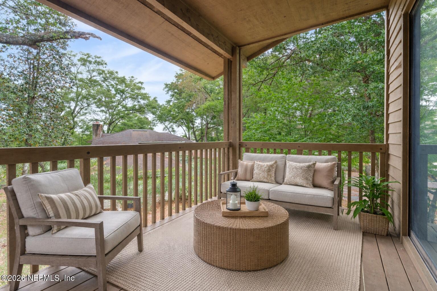 2970 Ravines Road, Unit 1329 Middleburg, FL 32068 - Photo 14 of 19 Cozy balcony with lush views