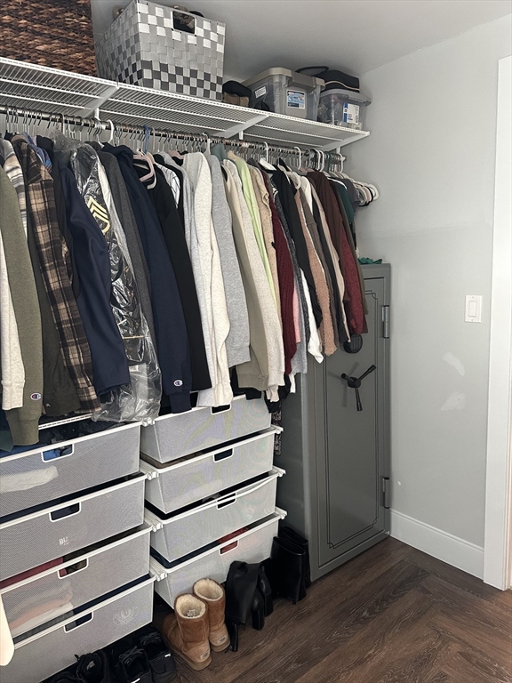 1973 Dorchester Avenue, Unit 5004 Boston, MA 02124 - Photo 10 of 15 a view of walk in closet with clothes and shoes