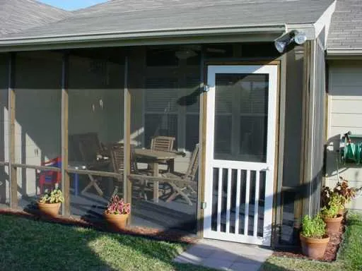 a view of outdoor space yard and porch