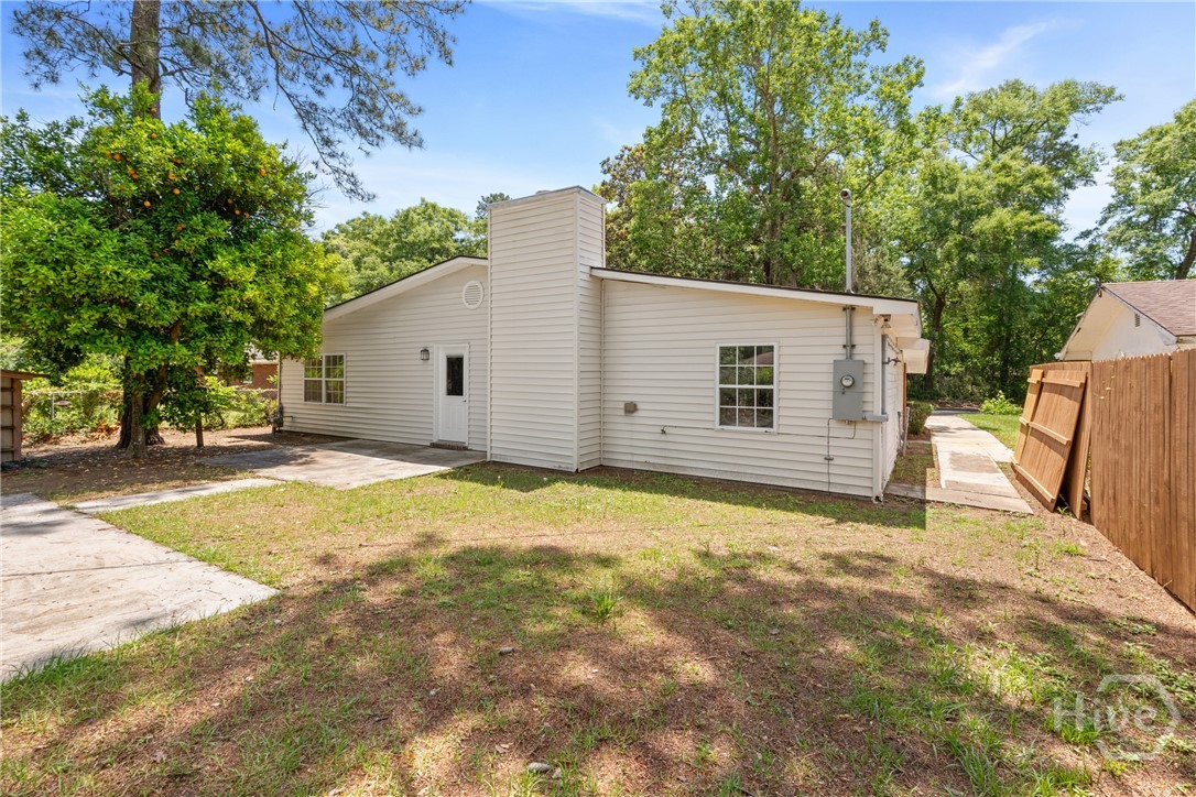112 Cedar Grove Road Savannah, GA 31419 - Photo 18 of 18 Back Yard 2
