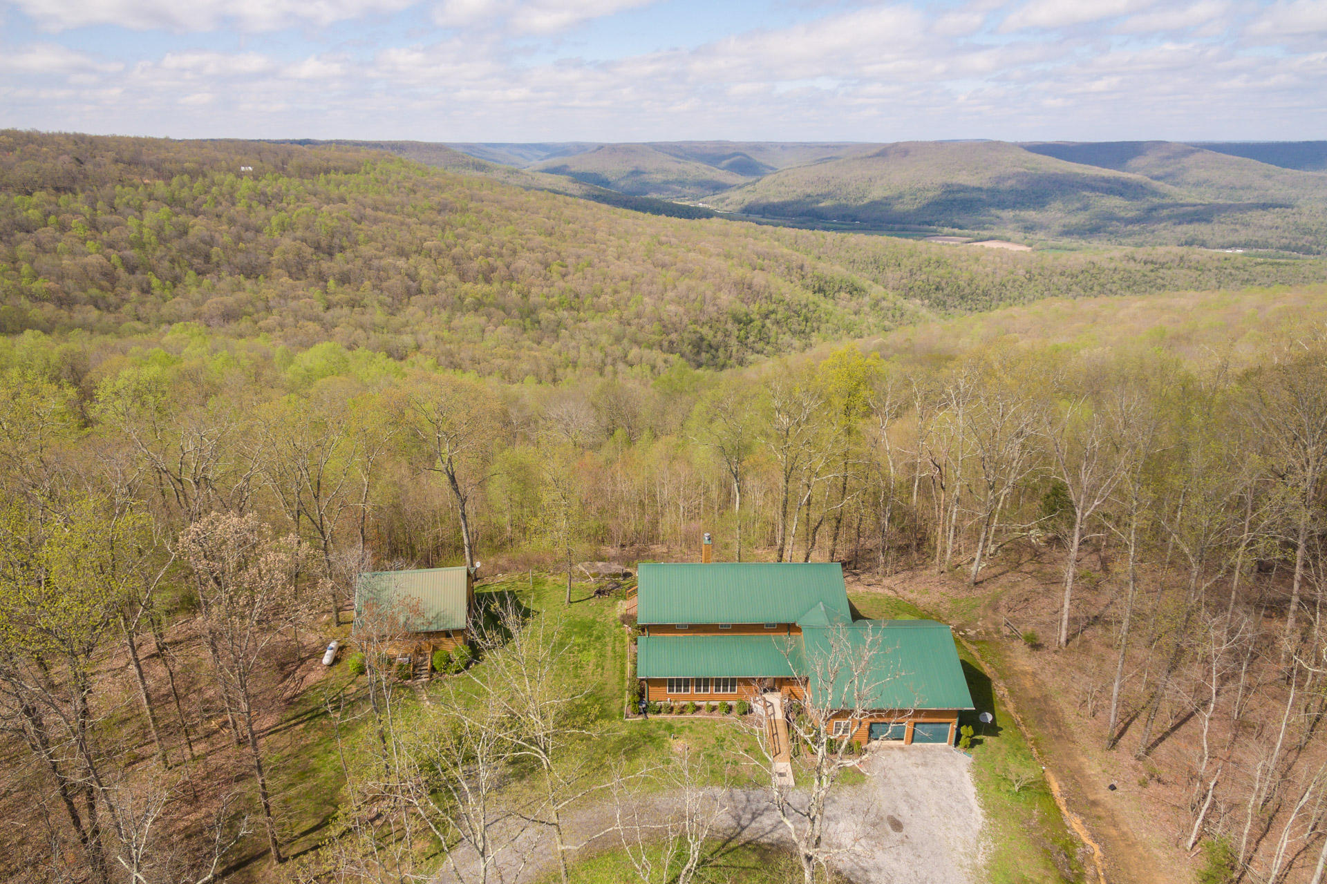 3035 Jackson Point Road Sewanee, TN 37375 - Photo 3 of 37 Aerial view of property