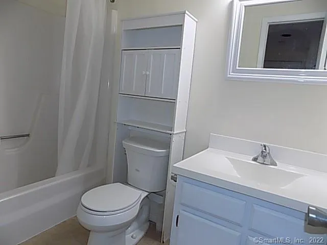 a bathroom with a sink toilet and vanity