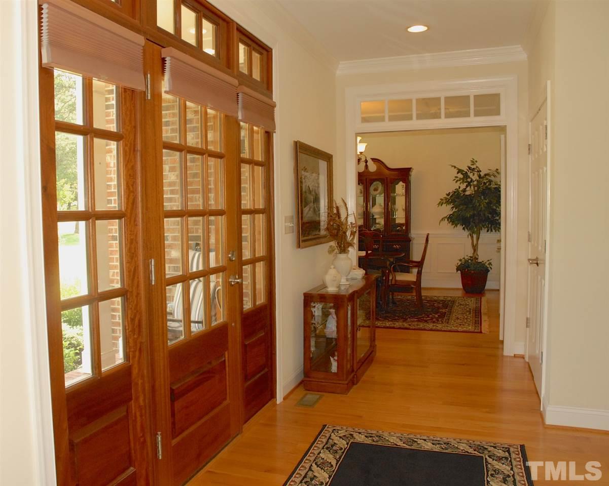 5390 Helena Moriah Road Rougemont, NC 27572 - Photo 5 of 25 Elegant foyer looking into dining room.