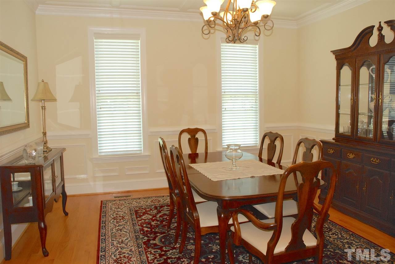5390 Helena Moriah Road Rougemont, NC 27572 - Photo 6 of 25 Formal dining room with paneled ceiling and extensive moldings.