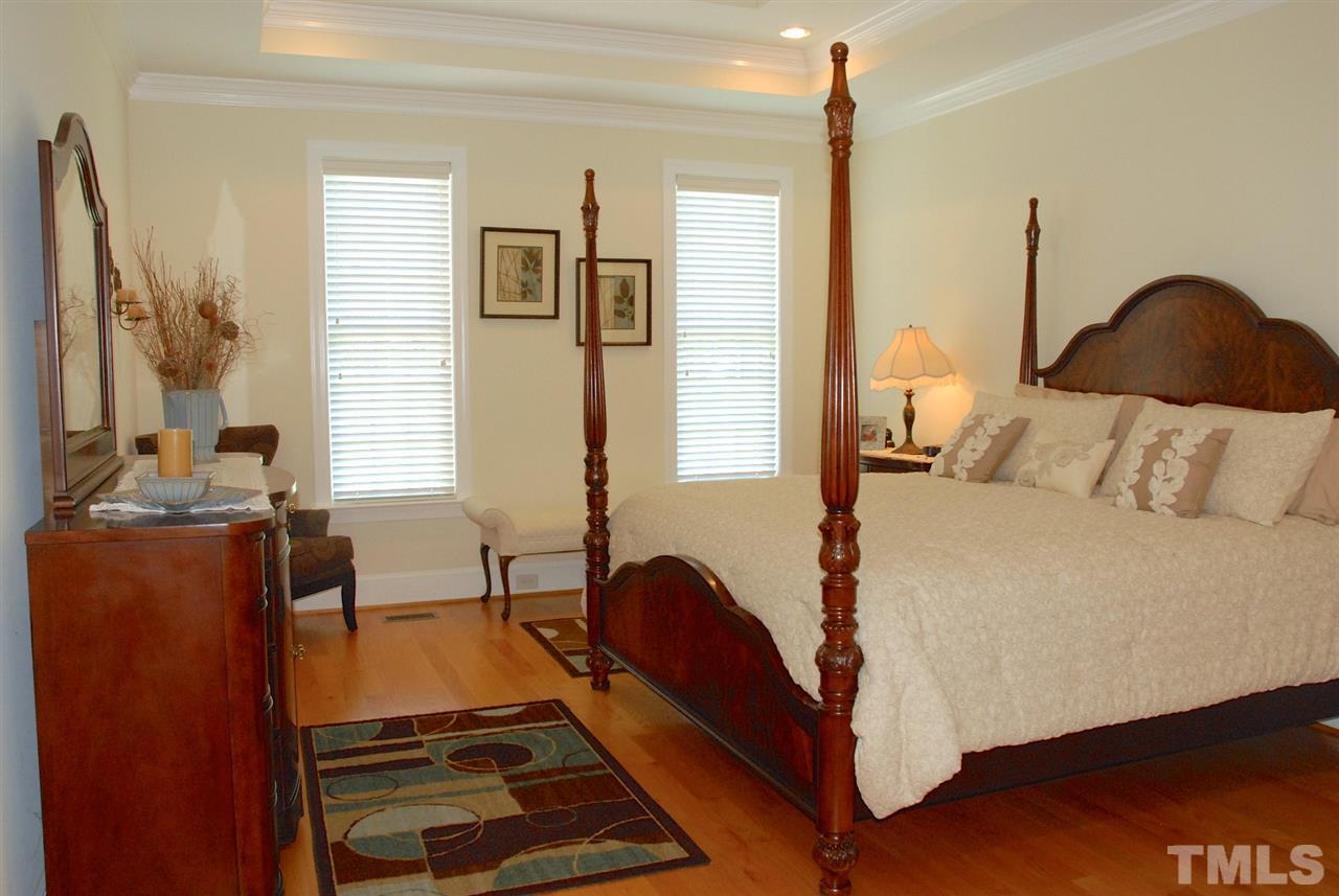 5390 Helena Moriah Road Rougemont, NC 27572 - Photo 10 of 25 Elegant master bedroom with raised ceiling.