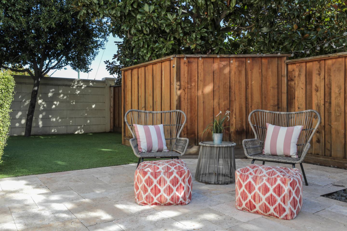 920 Rincon Street Mountain View, CA 94040 - Photo 36 of 45 a backyard of a house with table and chairs