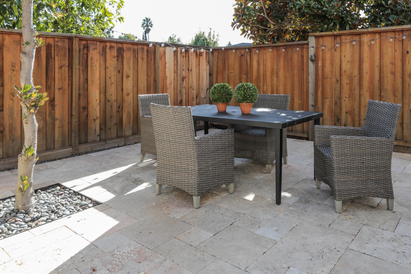 920 Rincon Street Mountain View, CA 94040 - Photo 37 of 45 a view of outdoor dining space with furniture