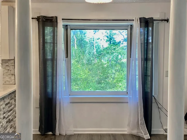 a view of front door