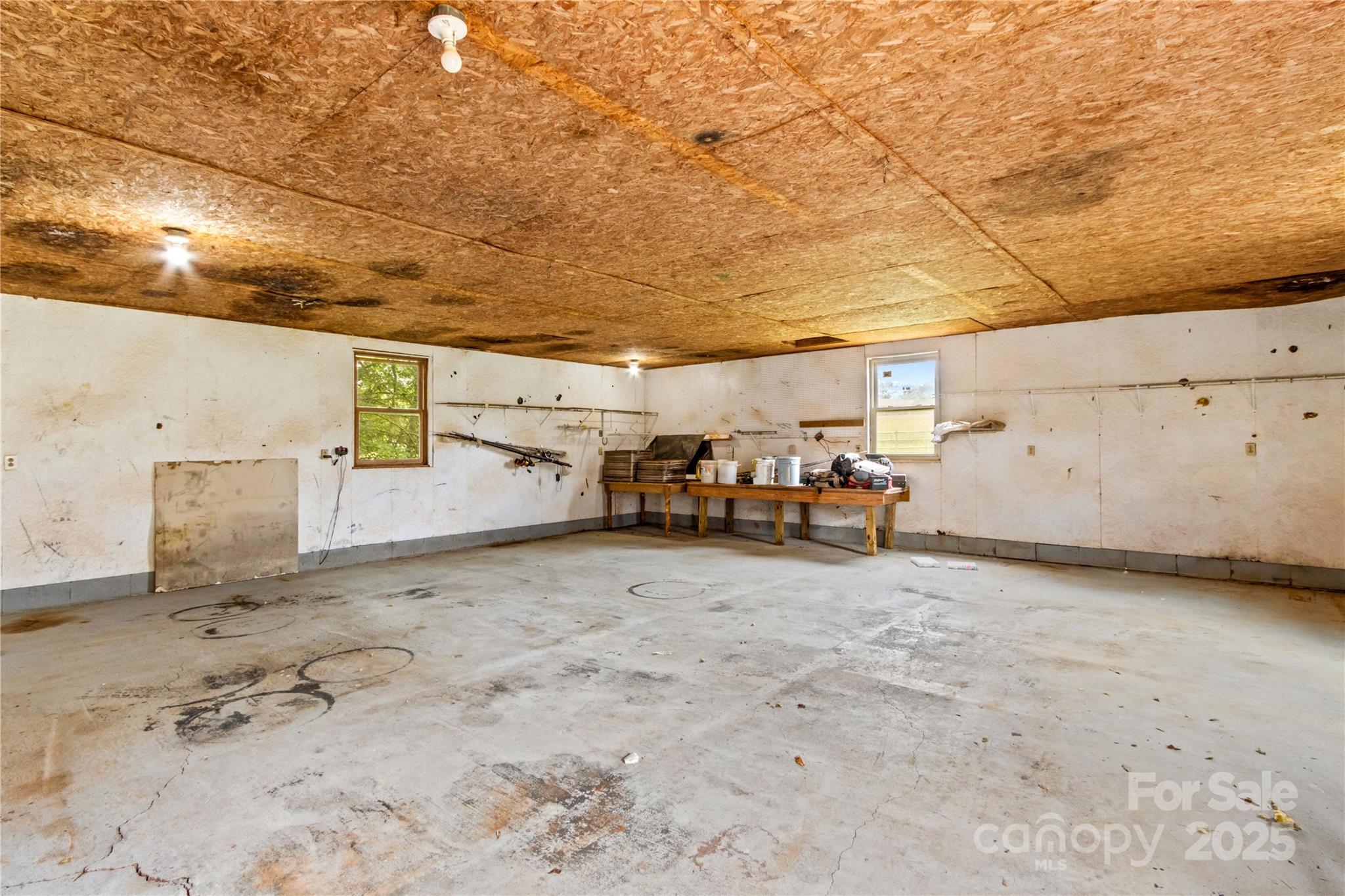 296 Hicks Creek Road Troutman, NC 28166 - Photo 35 of 48 a view of a garage
