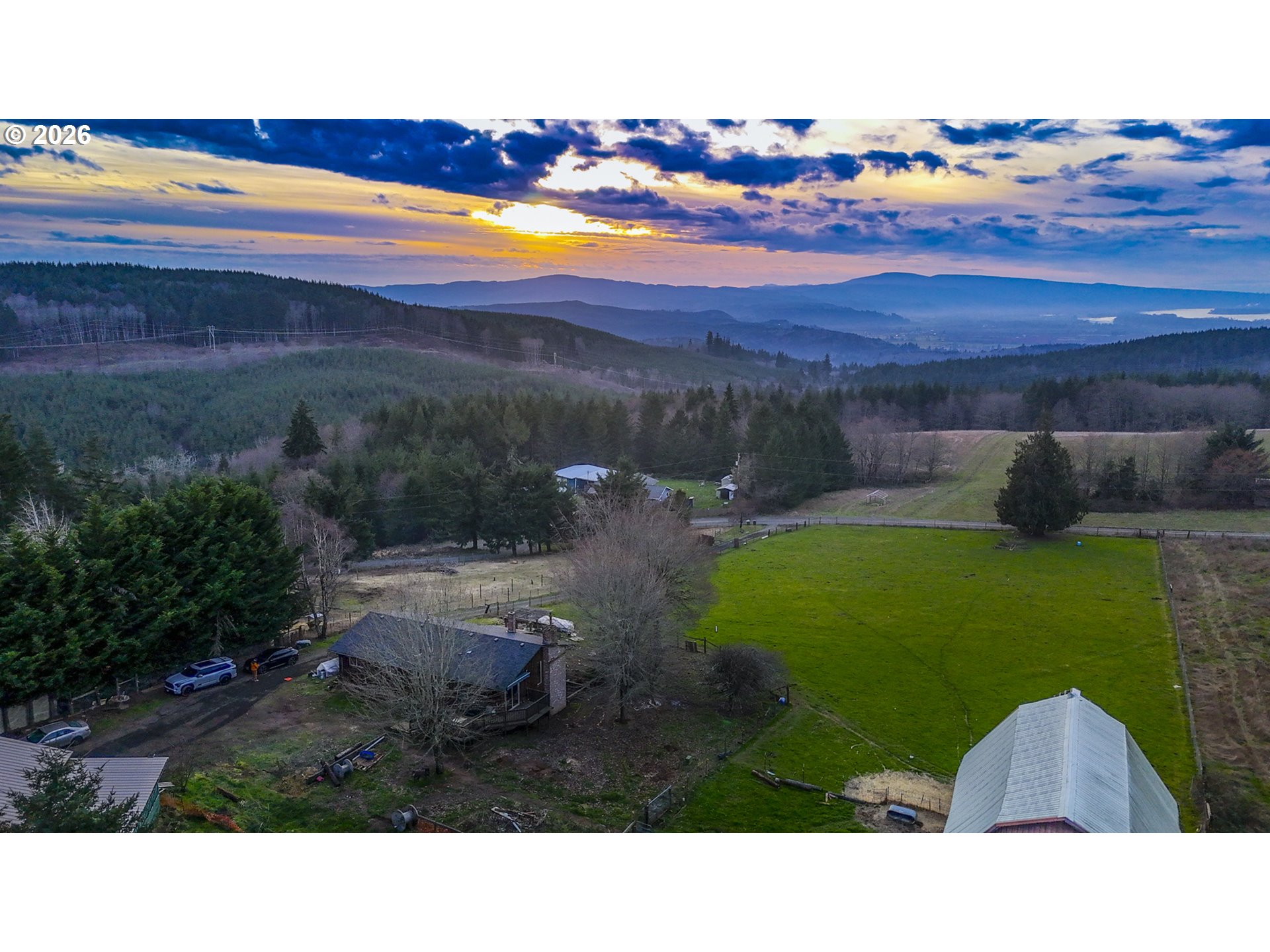 79372 Stewart Creek Road Clatskanie, OR 97016 - Photo 38 of 40 a black and white photo of a lake