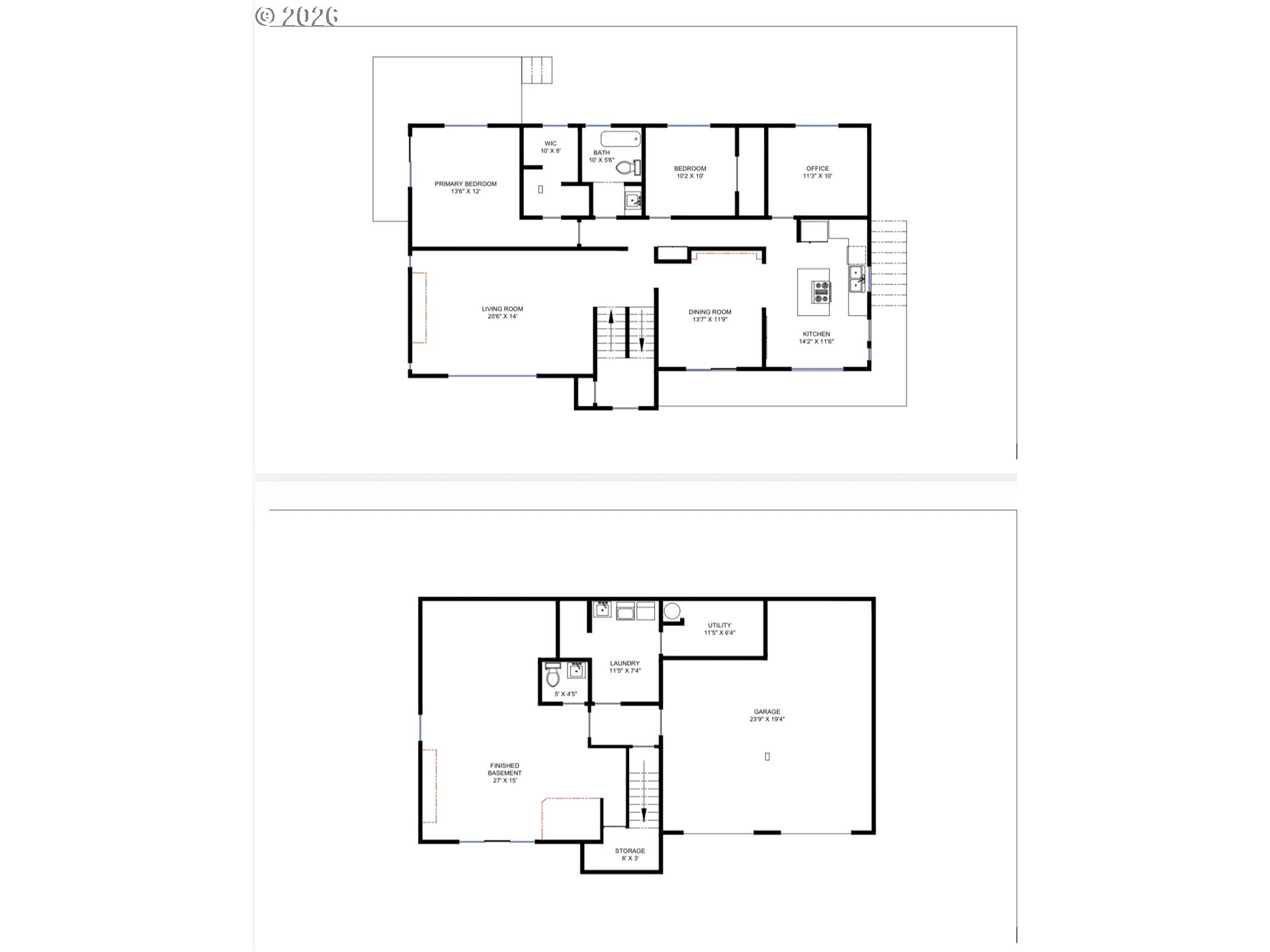 79372 Stewart Creek Road Clatskanie, OR 97016 - Photo 40 of 40 a picture of a floor plan