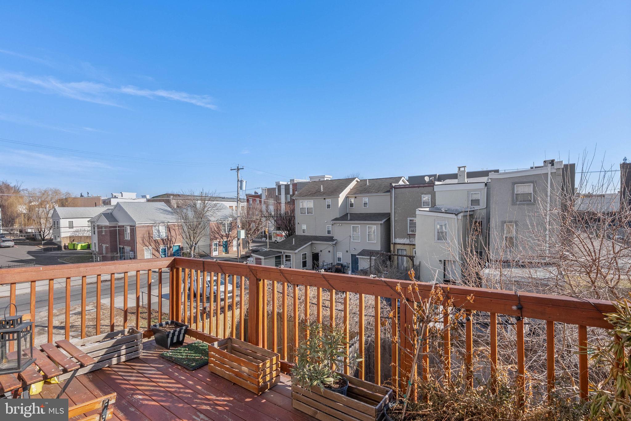 1753 North Marshall Street, Unit B Philadelphia, PA 19122 - Photo 30 of 34 a view of city from a balcony