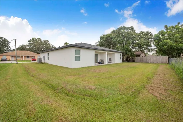 a big house with a big yard