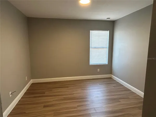 wooden floor in an empty room