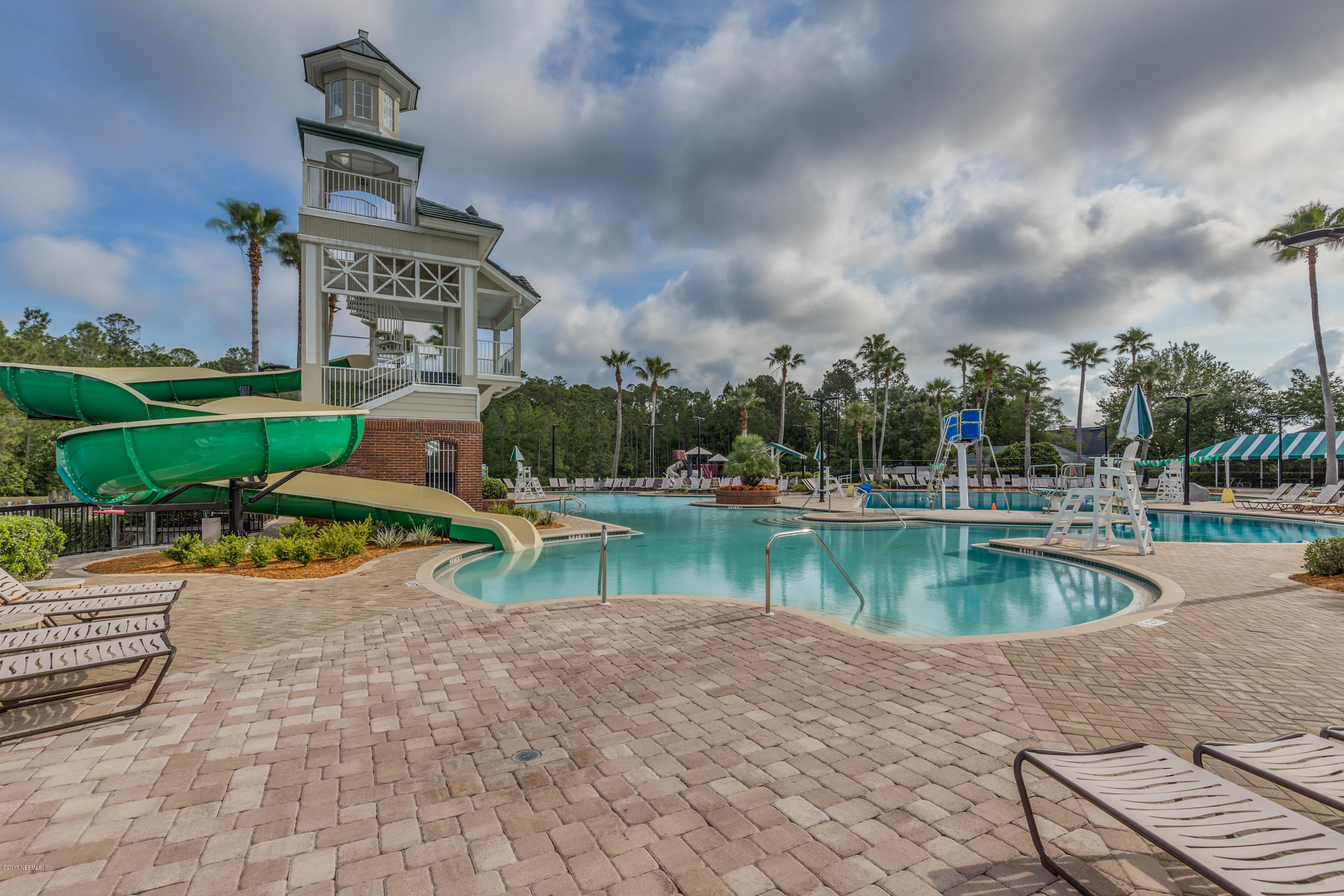 2412 Raptor Road Fleming Island, FL 32003 - Photo 12 of 13 Water Slide Pool-2