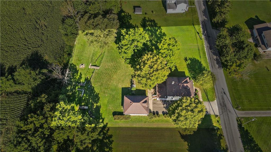 645 Cemetery Road Perryopolis, PA 15473 - Photo 29 of 31 an aerial view of a residential houses with yard