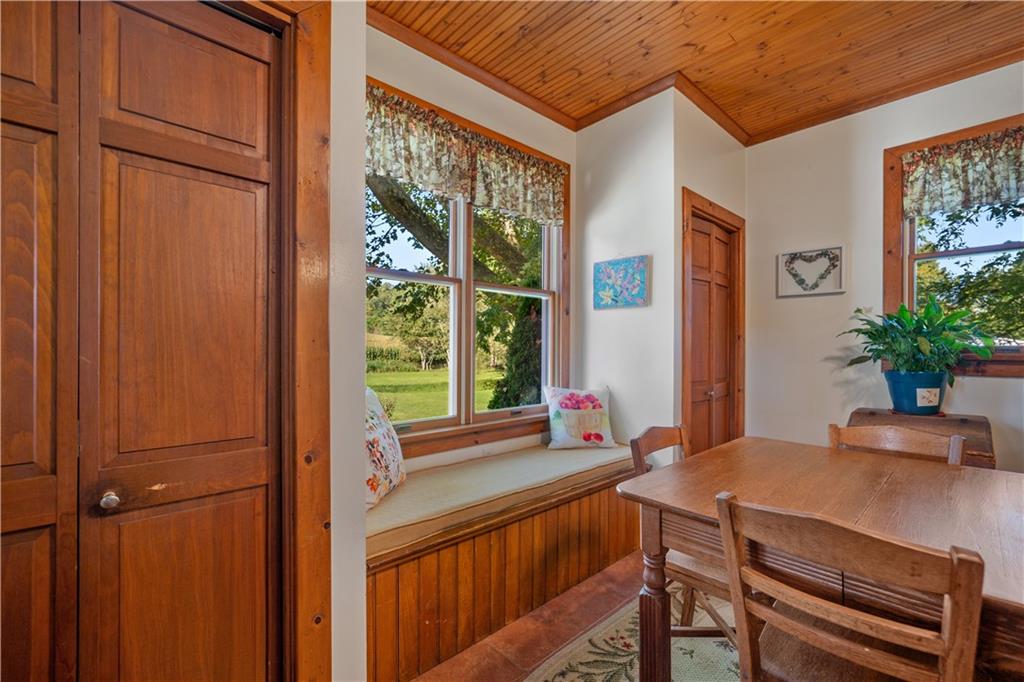 645 Cemetery Road Perryopolis, PA 15473 - Photo 10 of 31 a view of a dining room with furniture window and outside view