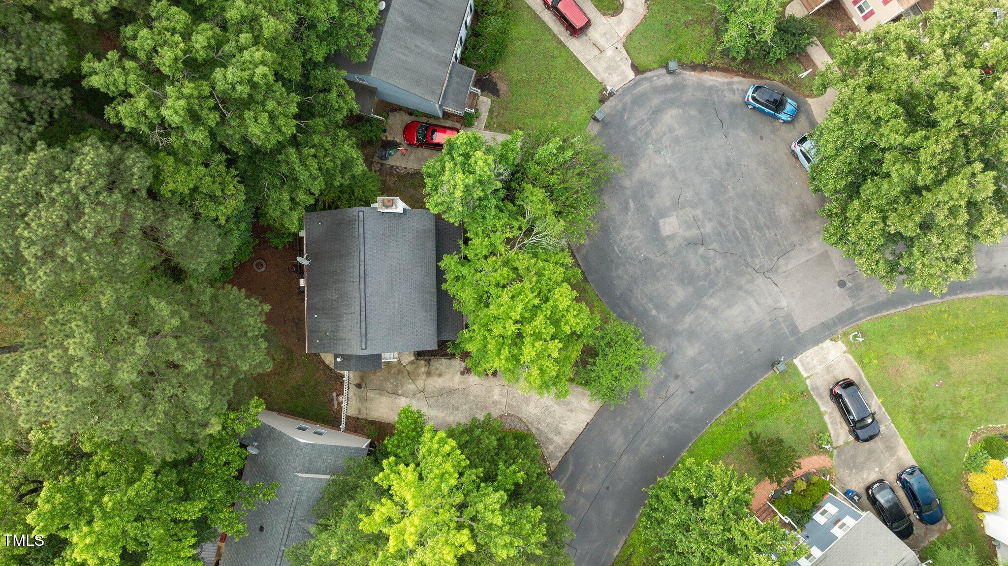3541 East Jameson Road Raleigh, NC 27604 - Photo 34 of 38 an aerial view of a house