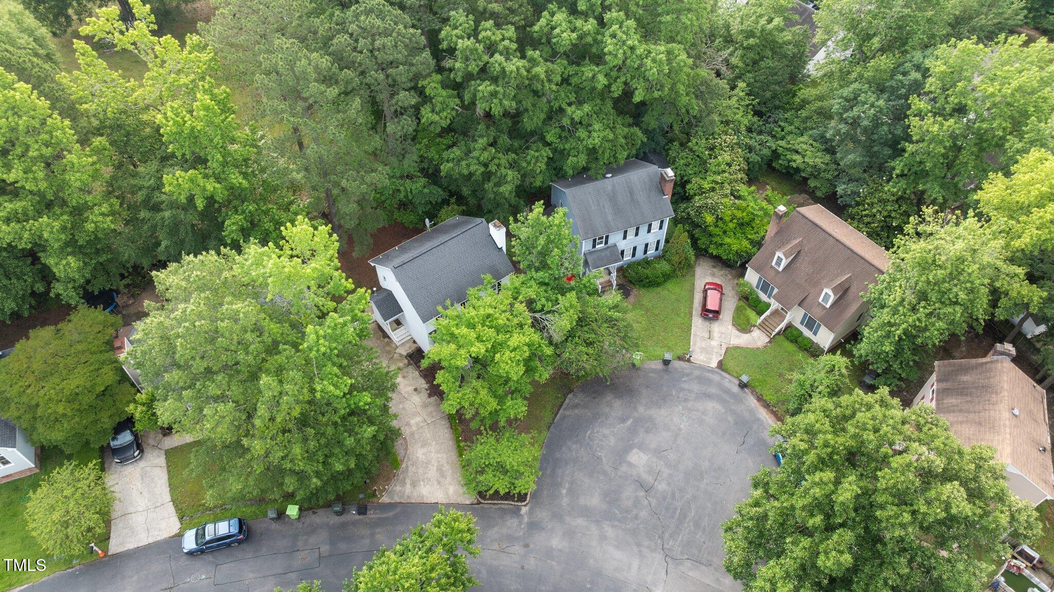 3541 East Jameson Road Raleigh, NC 27604 - Photo 35 of 38 an aerial view of a house