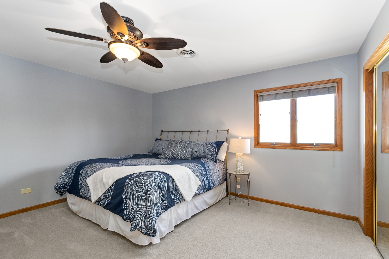 13610 South Kickapoo Trail Homer Glen, IL 60491 - Photo 18 of 37 a bedroom with a bed and window