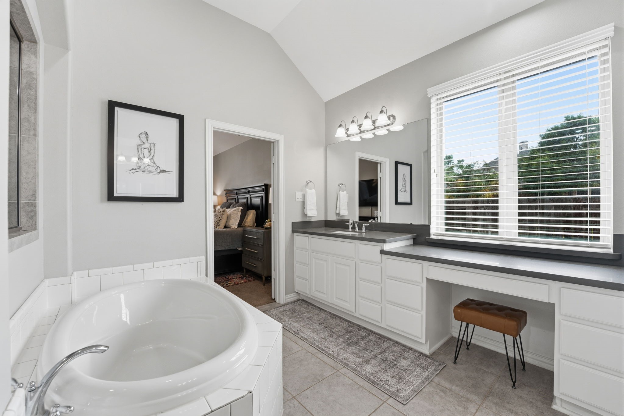 27906 Arden Trail Spring, TX 77386 - Photo 33 of 49 a spacious bathroom with a bathtub and a sink